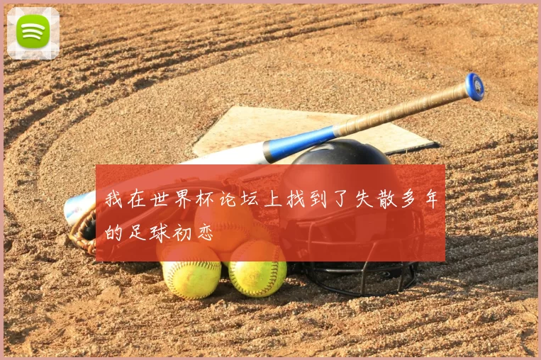 我在世界杯论坛上找到了失散多年的足球初恋