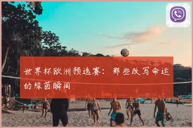 世界杯欧洲预选赛:那些改写命运的绿茵瞬间